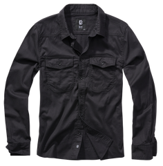 Camasa Flanela Long Sleeve Negru Brandit - Caldura Durabila