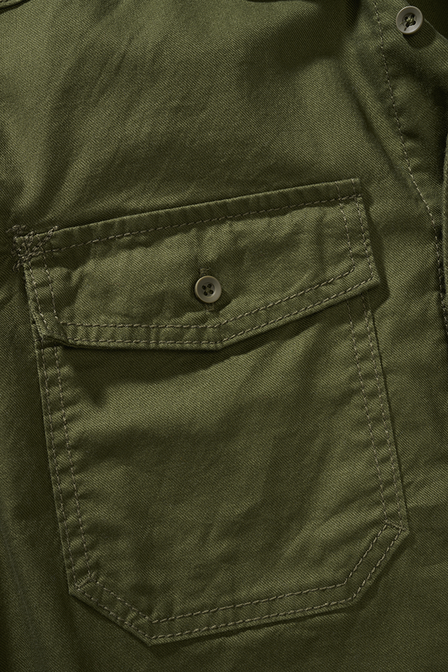 Camasa Flanela Long Sleeve Olive Brandit - Caldura si Confort Durabil