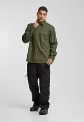 Camasa Flanela Long Sleeve Olive Brandit - Caldura si Confort Durabil
