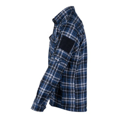 Camasă Flannel Contractor Albastru/Gri TF-2215 - Confort Tactic Superior