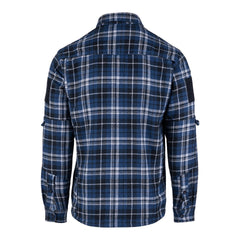 Camasă Flannel Contractor Albastru/Gri TF-2215 - Confort Tactic Superior