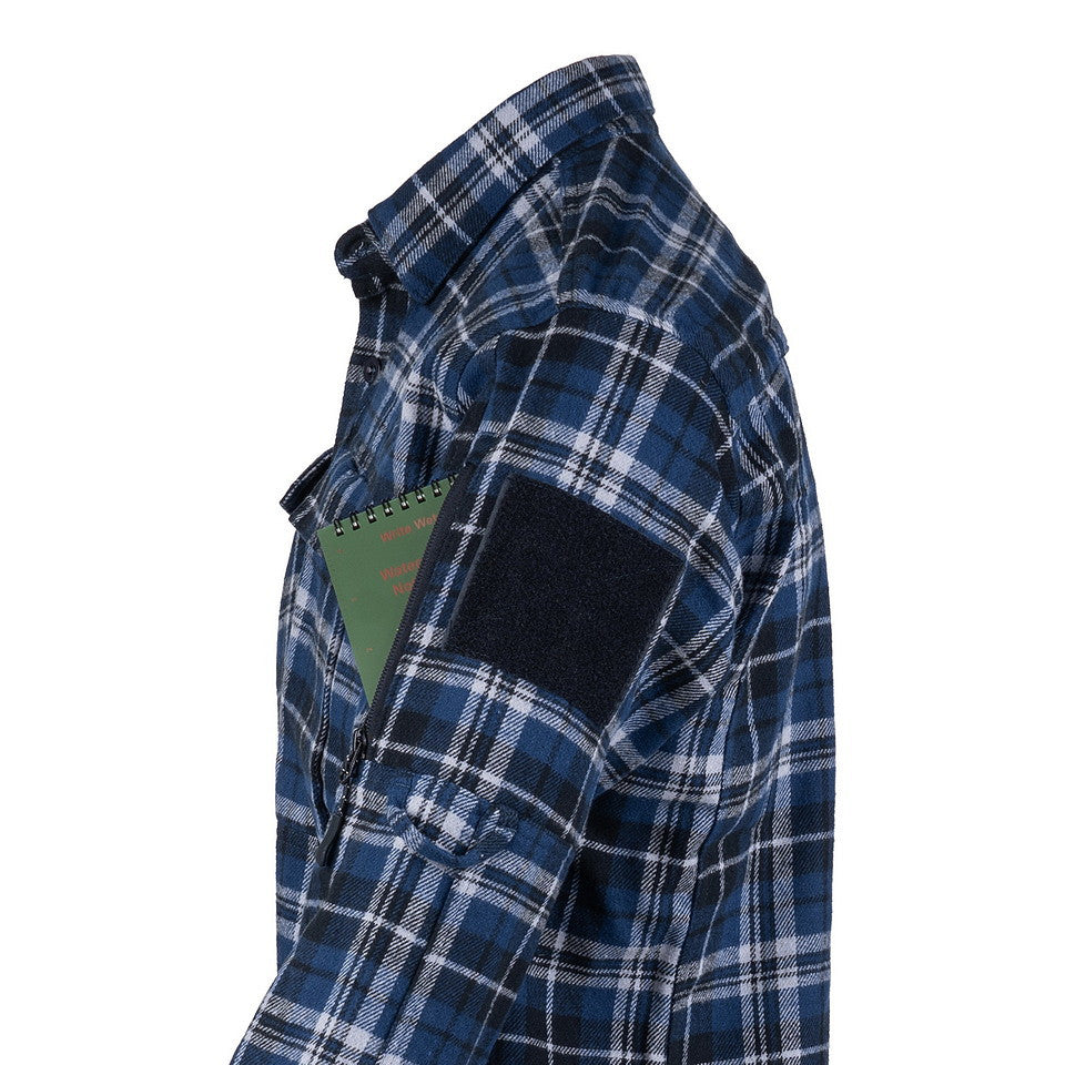 Camasă Flannel Contractor Albastru/Gri TF-2215 - Confort Tactic Superior