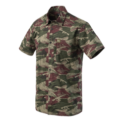 Cămașă Hawaiiană Helikon-Tex Brushstroke Camo cu Buzunar Ascuns