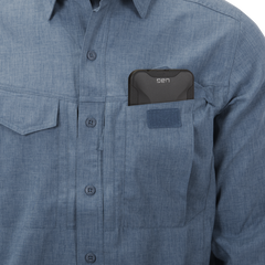 Cămașă Helikon-Tex Defender Mk2 Gentleman UPF30 Melange Blue