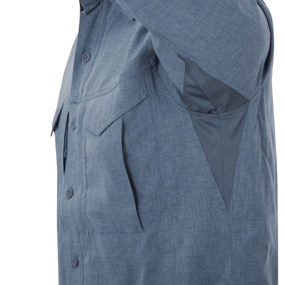 Cămașă Helikon-Tex Defender Mk2 Gentleman UPF30 Melange Blue