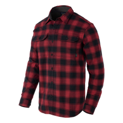 Cămașă Helikon-Tex Greyman Checkered Coral Crimson