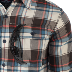 Cămașă Helikon-Tex Greyman Checkered Coral Crimson