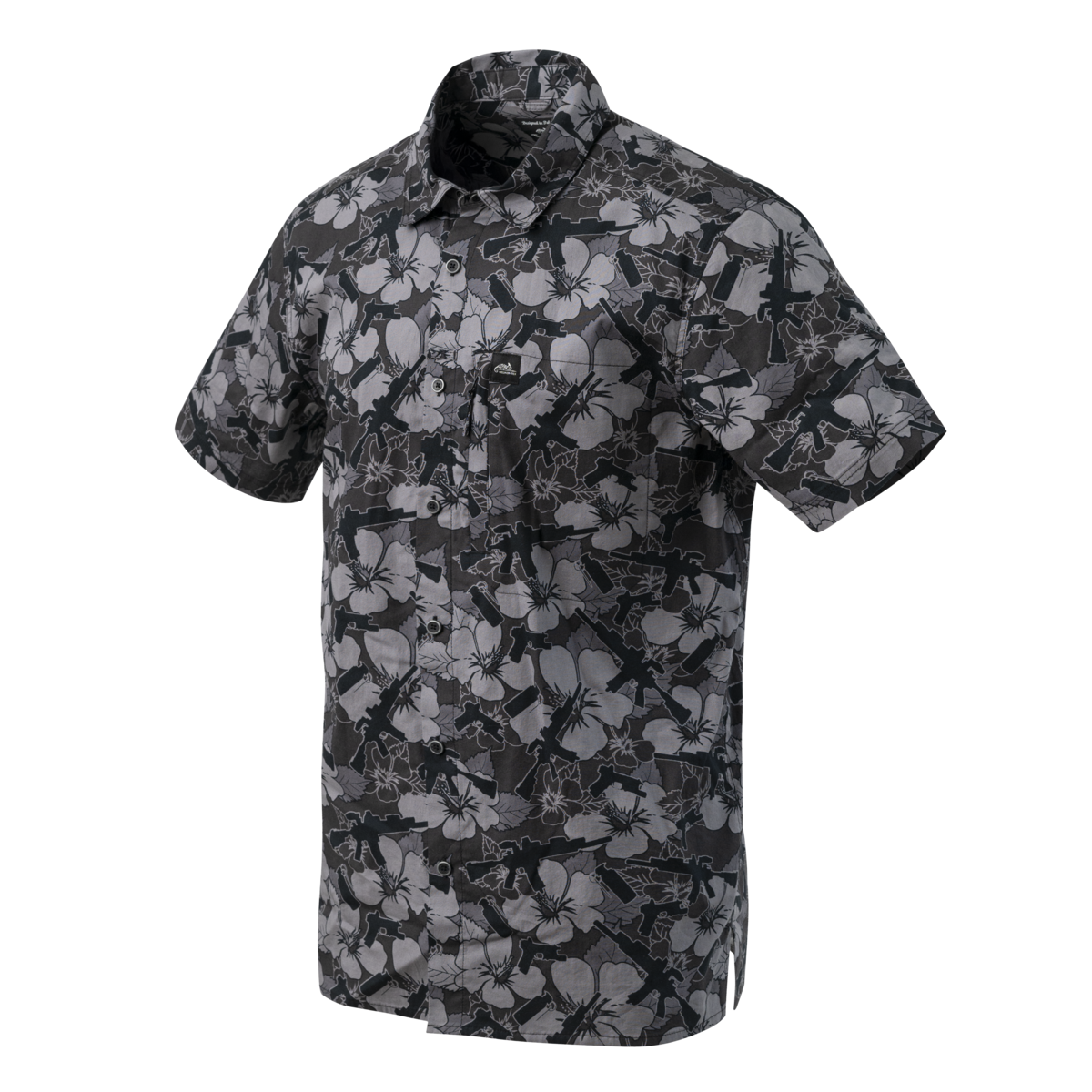 Cămașă Helikon-Tex Hawaiian Dark Ops Bumbac Elastic