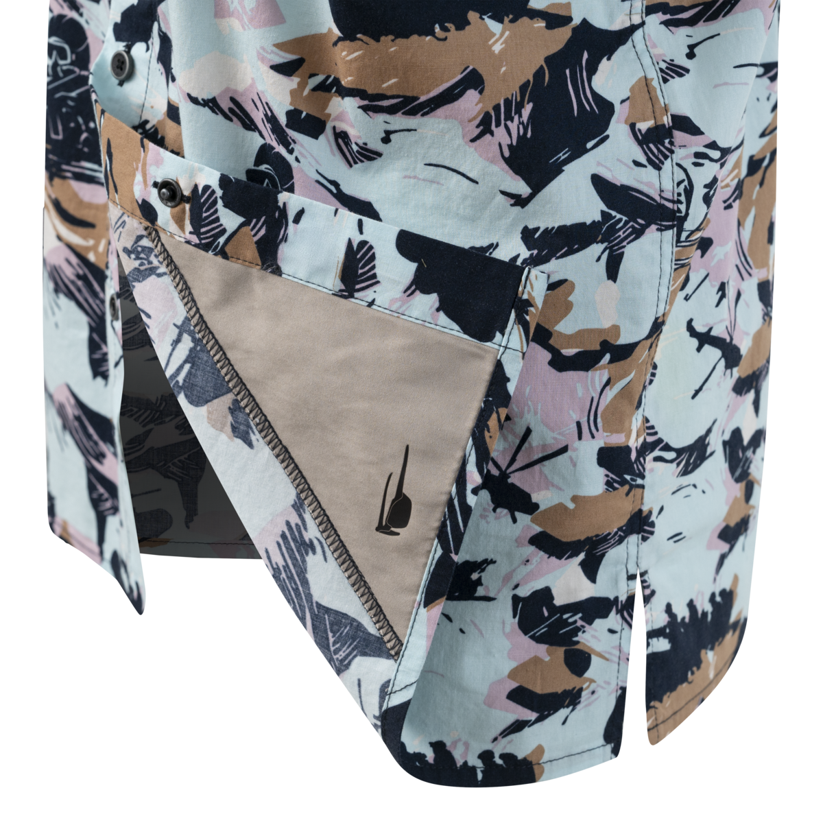 Cămașă Helikon-Tex Hawaiian Dark Ops Bumbac Elastic