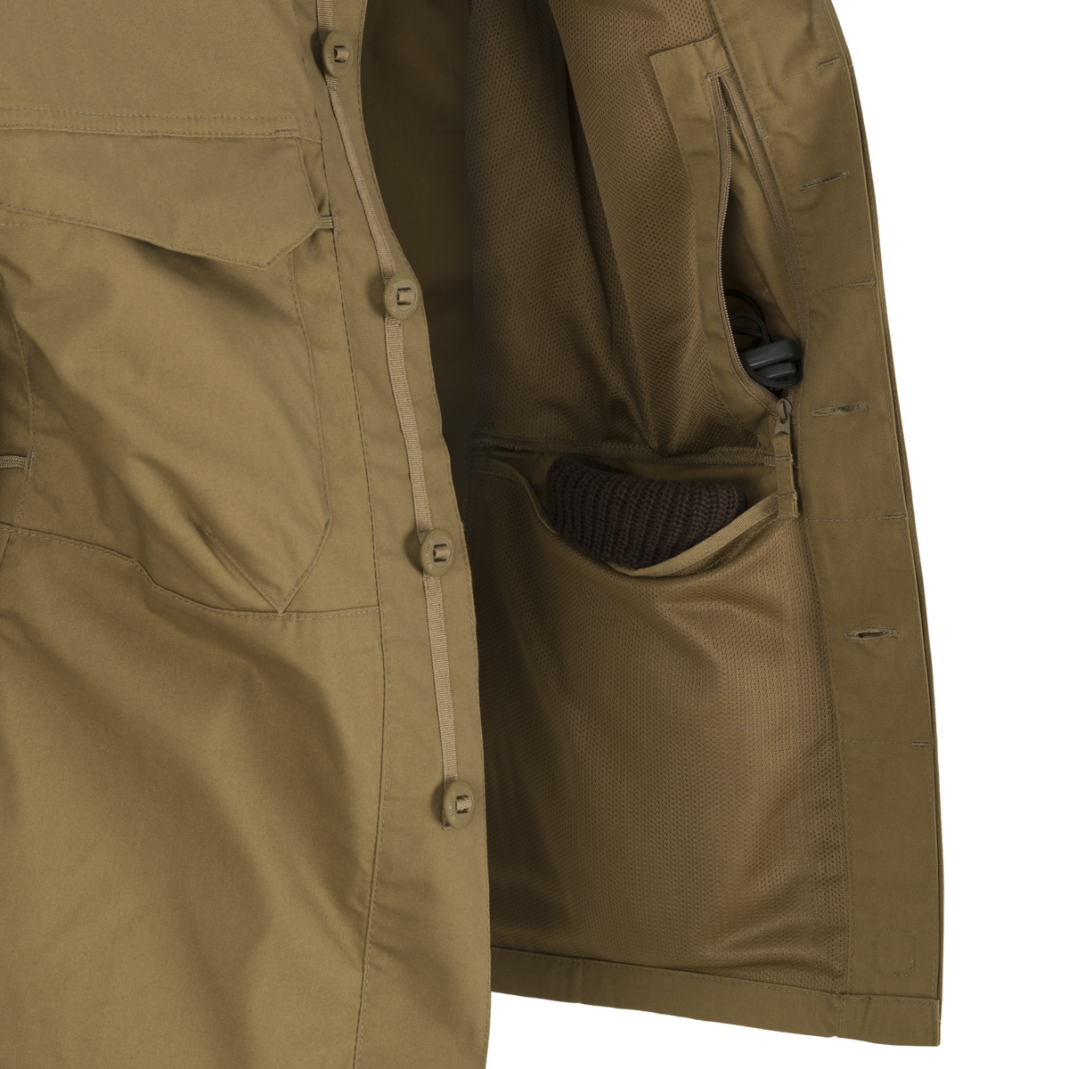 Cămașă Helikon-Tex WOODSMAN® DuraCanvas® Coyote Taiga Green A