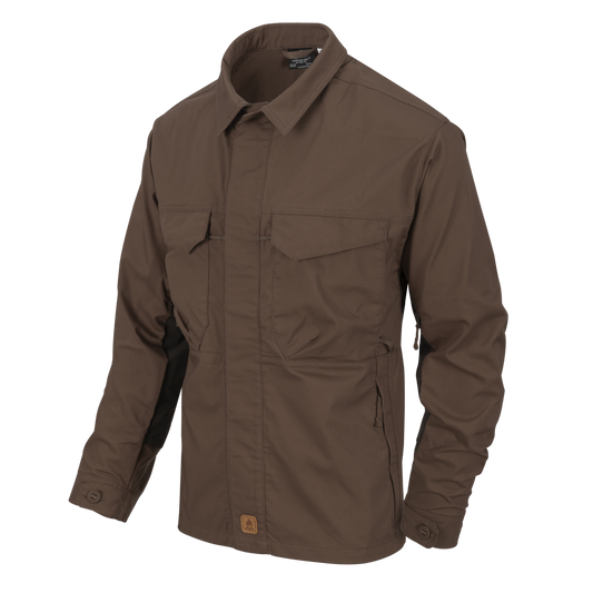 Cămașă Helikon-Tex WOODSMAN® DuraCanvas Maro Pământ