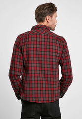 Camasa In Carouri Duncan Long Sleeve Red/Brown Checkered Brandit - Stil si Rezistenta