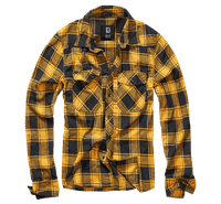 Camasa In Carouri Long Sleeve Black-Yell Brandit - Stil si Rezistenta