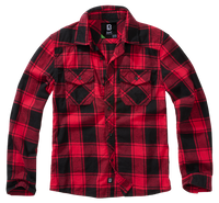 Camasa In Carouri Long Sleeve Red/Black Checkered Copii Brandit - Aventura si Confort