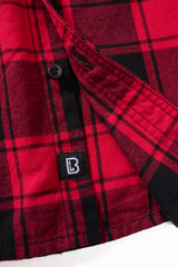 Camasa In Carouri Long Sleeve Red/Black Checkered Copii Brandit - Aventura si Confort