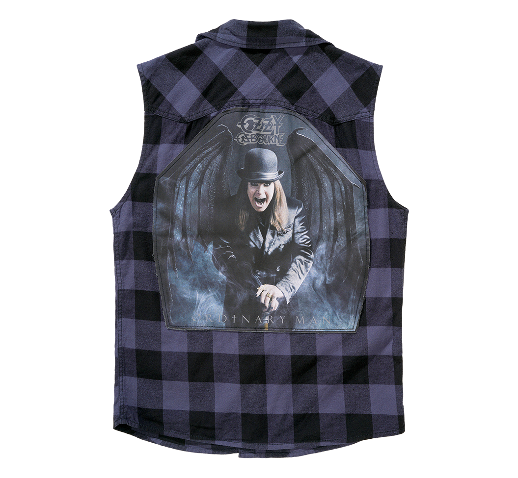 Camasa In Carouri Ozzy Sleeveless Black/Grey Checkered Brandit - Libertate in Miscare