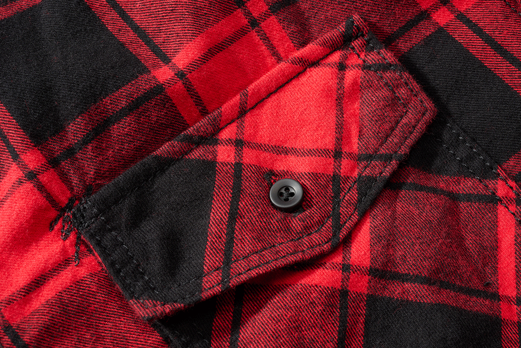 Camasa In Carouri Short Sleeve Red/Black Checkered Brandit - Confort Zilnic