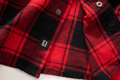 Camasa In Carouri Sleeveless Red/Black Checkered Brandit - Libertate de Miscare
