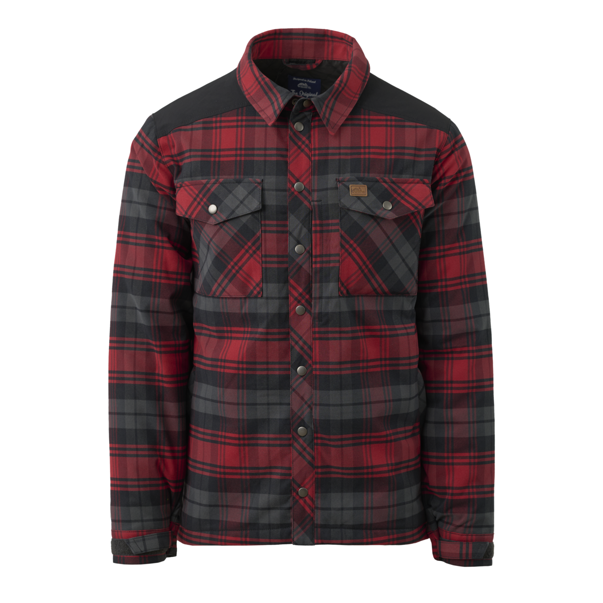 Cămașă Izolată Helikon-Tex Winter Warden Plaid Forest Blue