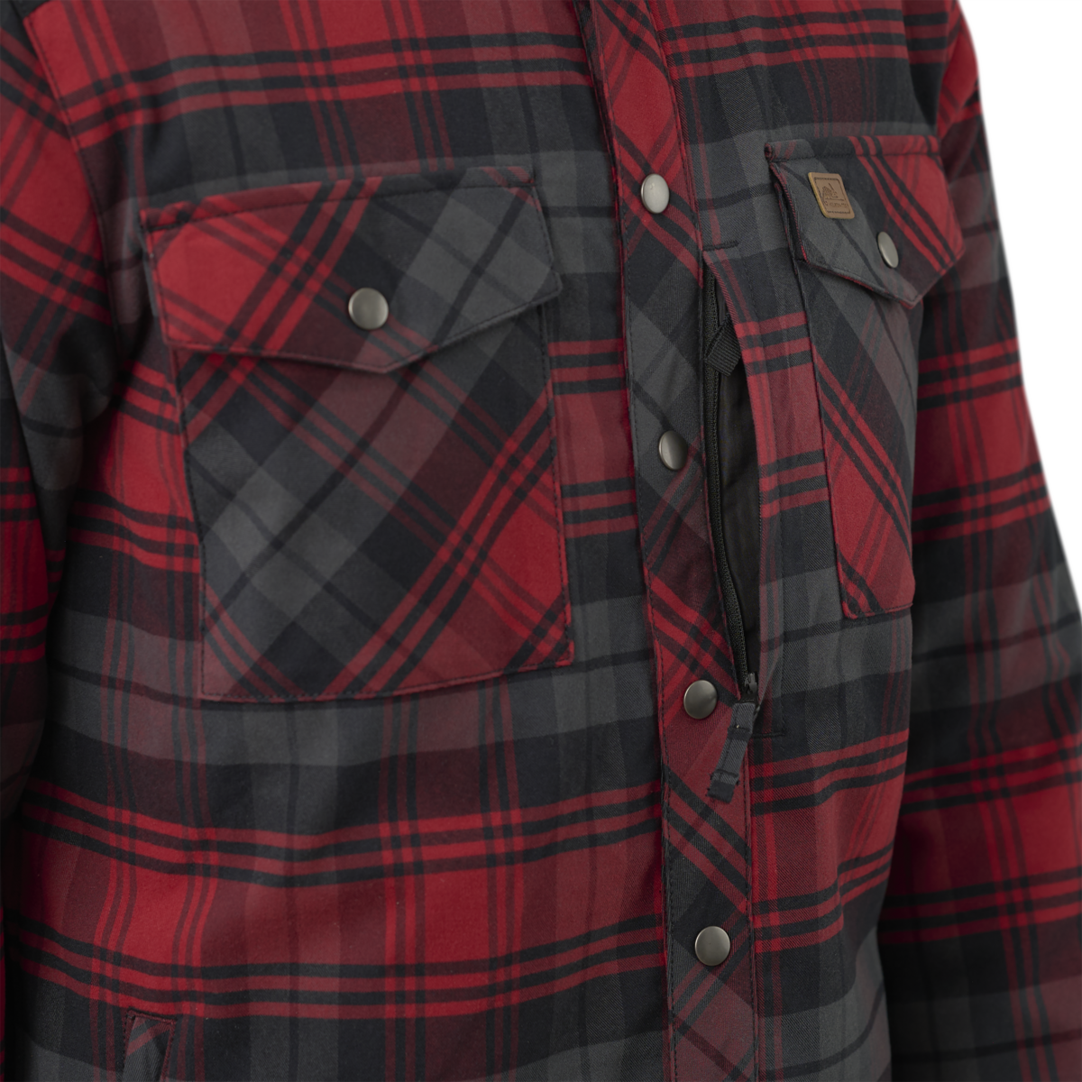Cămașă Izolată Helikon-Tex Winter Warden Plaid Forest Blue