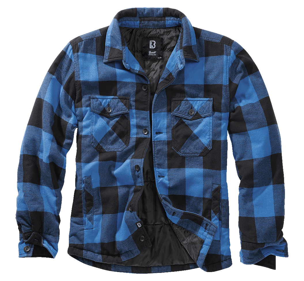 Camasa Lumber Black/Blue Gingham Brandit - Caldura si Stil Autentic