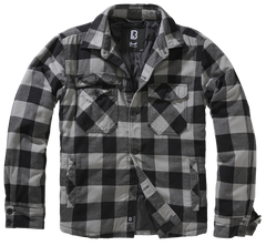 Camasa Lumber Black/Charcoal Brandit - Caldura si Stil Autentic