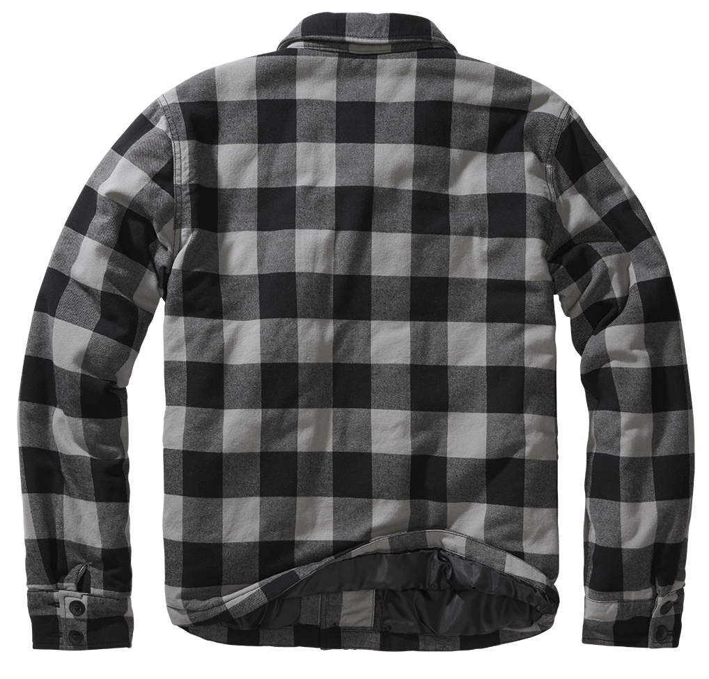 Camasa Lumber Black/Charcoal Brandit - Caldura si Stil Autentic