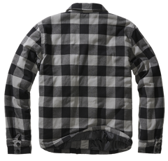 Camasa Lumber Black/Charcoal Brandit - Caldura si Stil Autentic