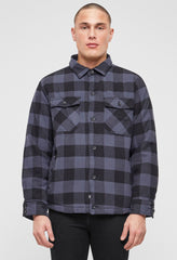 Camasa Lumber Black/Grey Checkered Brandit - Caldura si Stil Urban