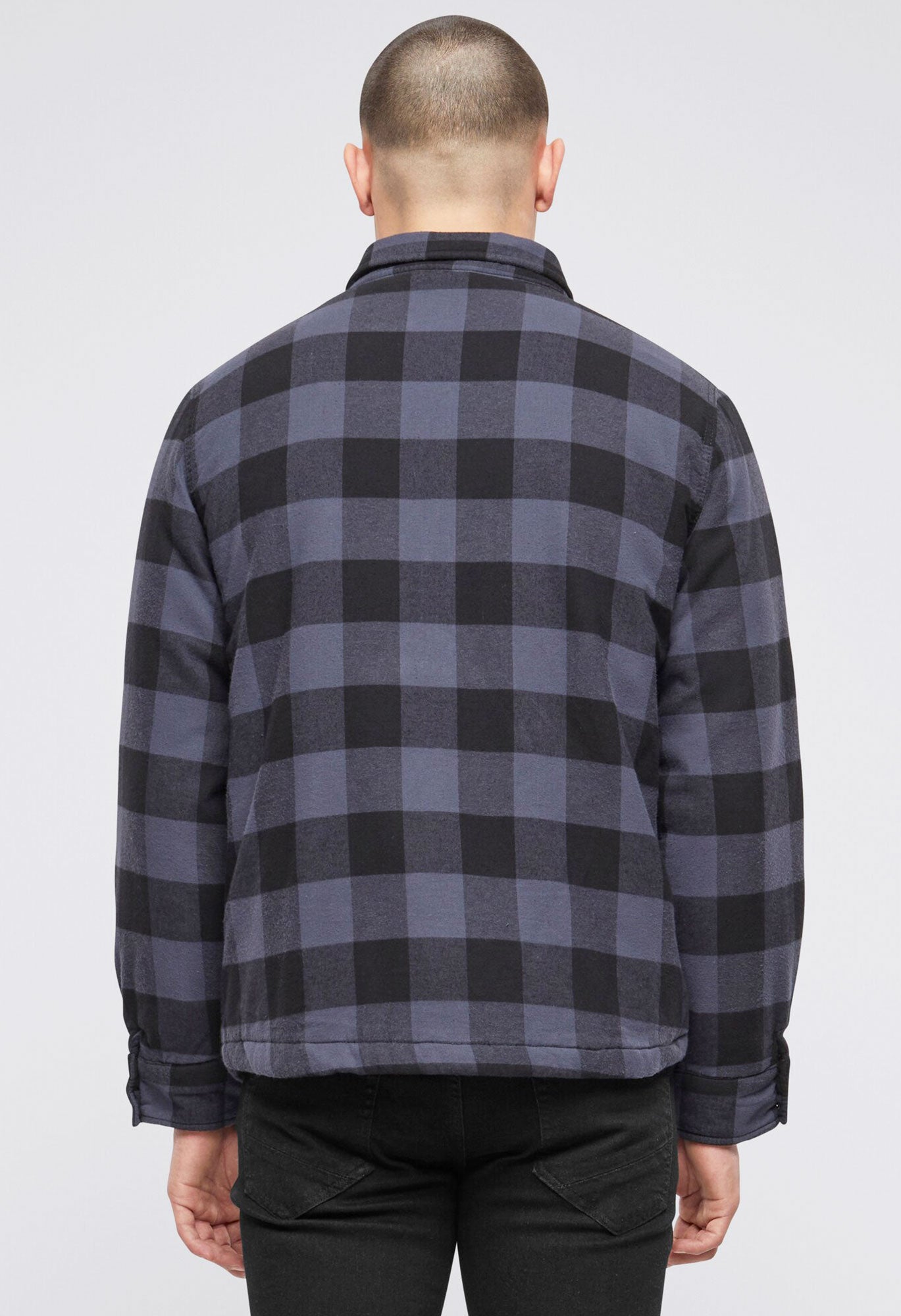 Camasa Lumber Black/Grey Checkered Brandit - Caldura si Stil Urban