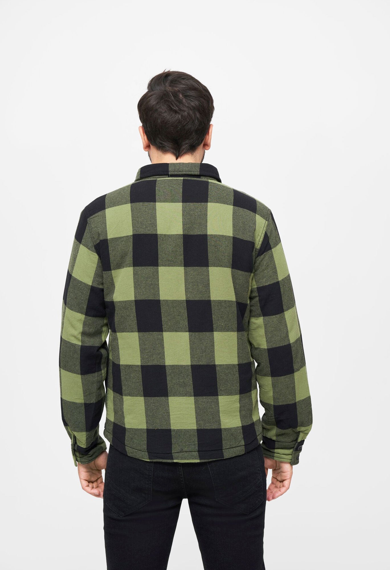 Camasa Lumber Black/Olive Gingham Brandit - Caldura si Stil Autentic