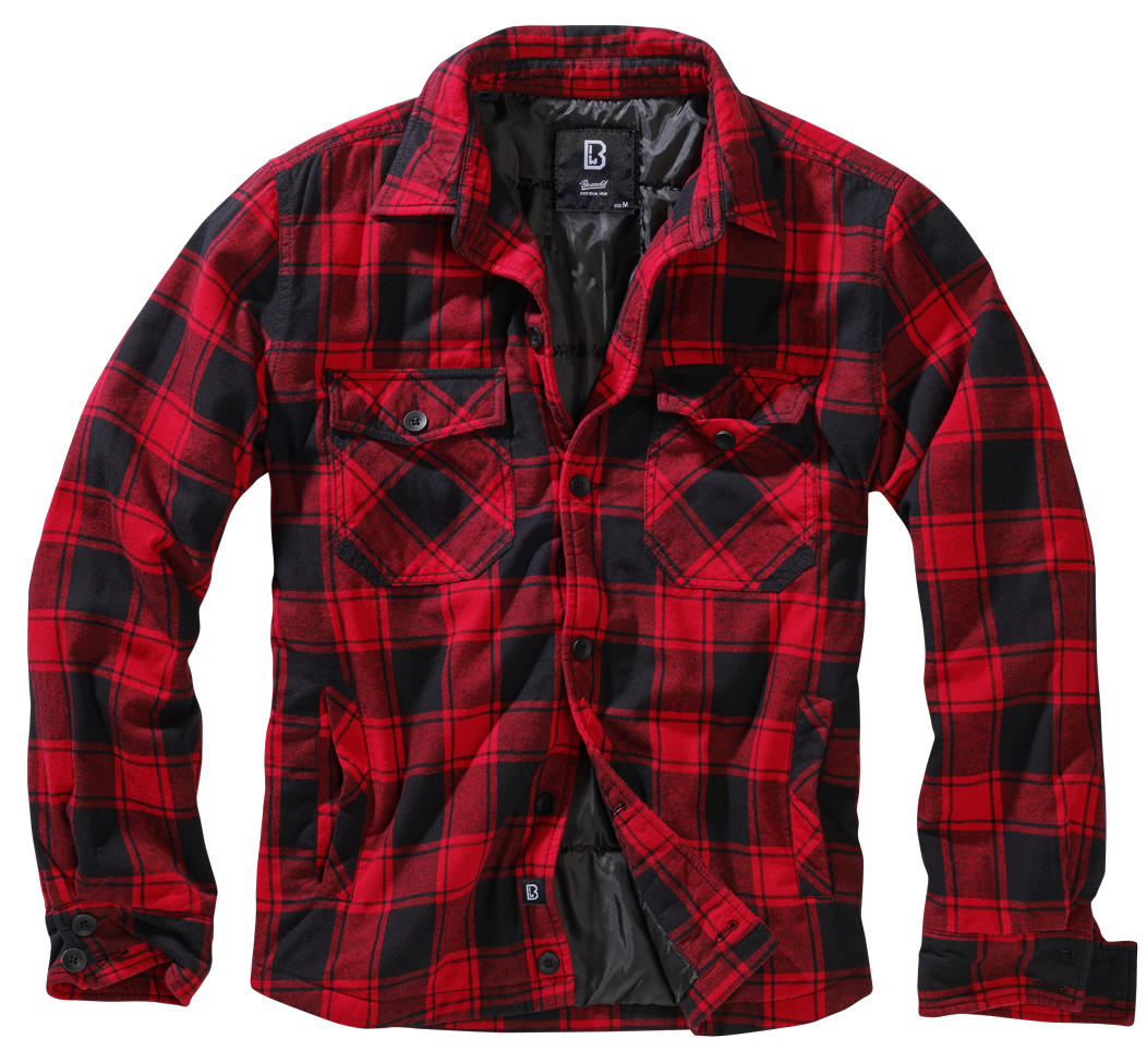 Camasa Lumber Red/Black Checkered Brandit - Căldură Durabilă