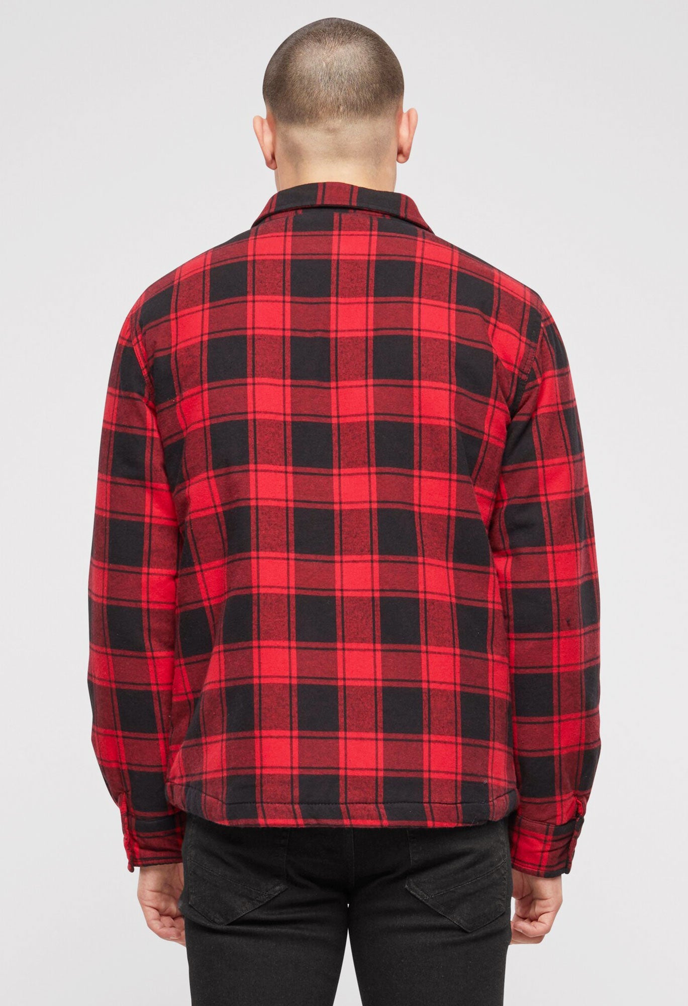Camasa Lumber Red/Black Checkered Brandit - Căldură Durabilă