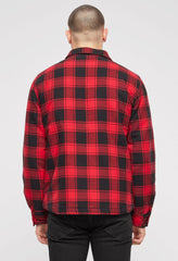 Camasa Lumber Red/Black Checkered Brandit - Căldură Durabilă