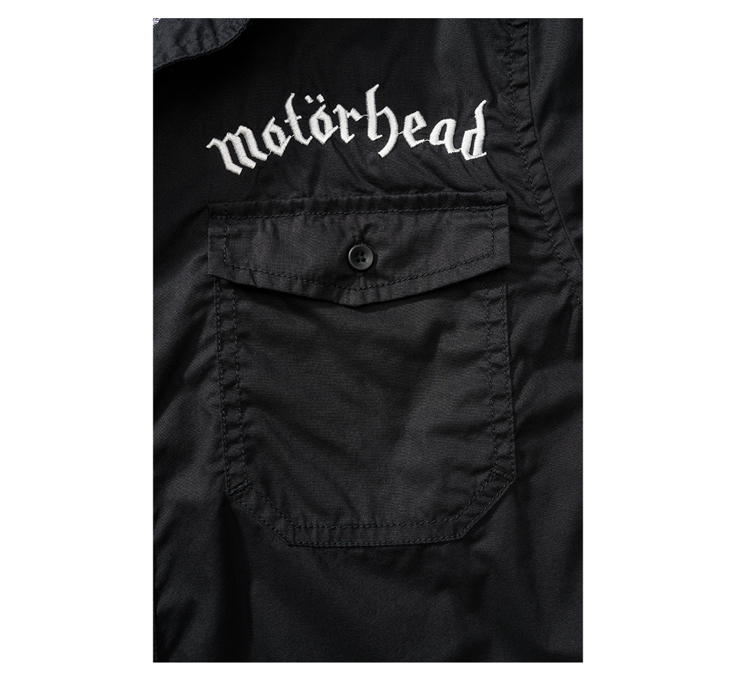 Camasa Motörhead Short Sleeve Negru Brandit - Stil Autentic Rock