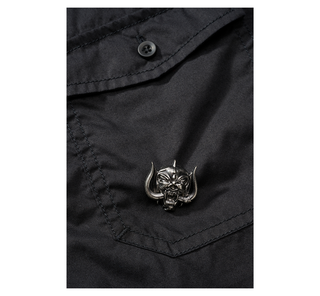 Camasa Motörhead Short Sleeve Negru Brandit - Stil Autentic Rock
