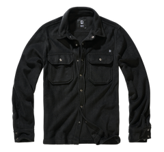 Camasa Polar Jeff Long Sleeve Negru Brandit - Caldura Optima