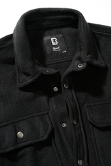 Camasa Polar Jeff Long Sleeve Negru Brandit - Caldura Optima