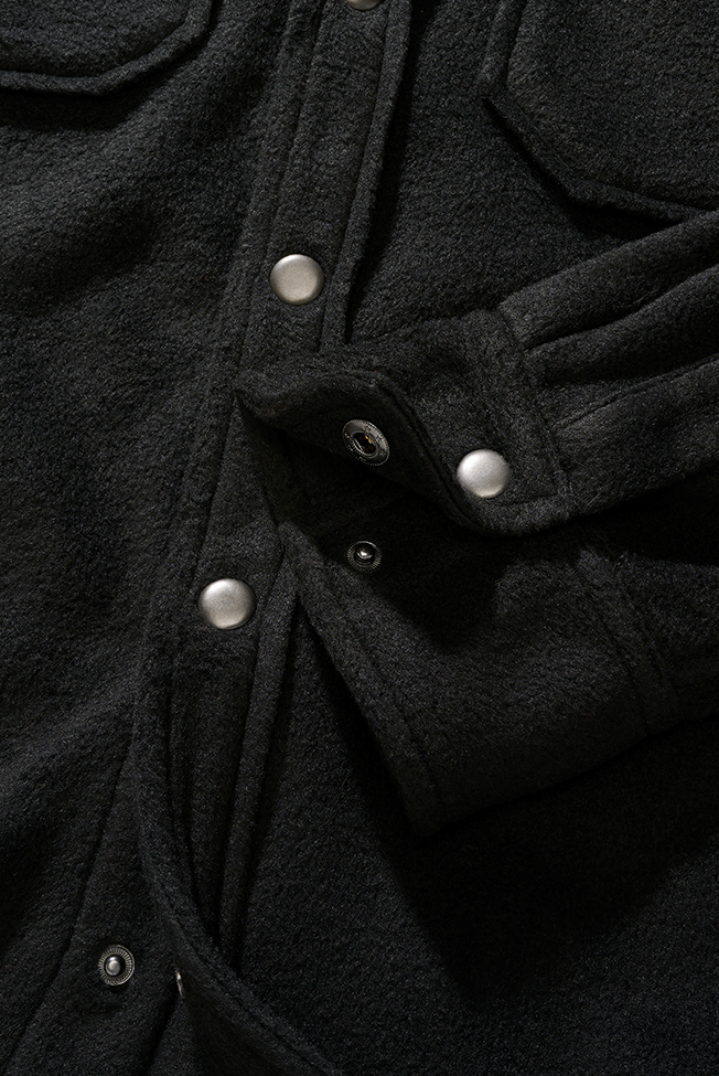 Camasa Polar Jeff Long Sleeve Negru Brandit - Caldura Optima