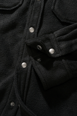 Camasa Polar Jeff Long Sleeve Negru Brandit - Caldura Optima