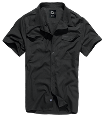 Camasa Roadstar Short Sleeve Black/Blue Checkered Brandit - Stil Versatil