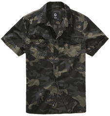 Camasa Roadstar Short Sleeve Dark Camo Brandit - Stil si Durabilitate