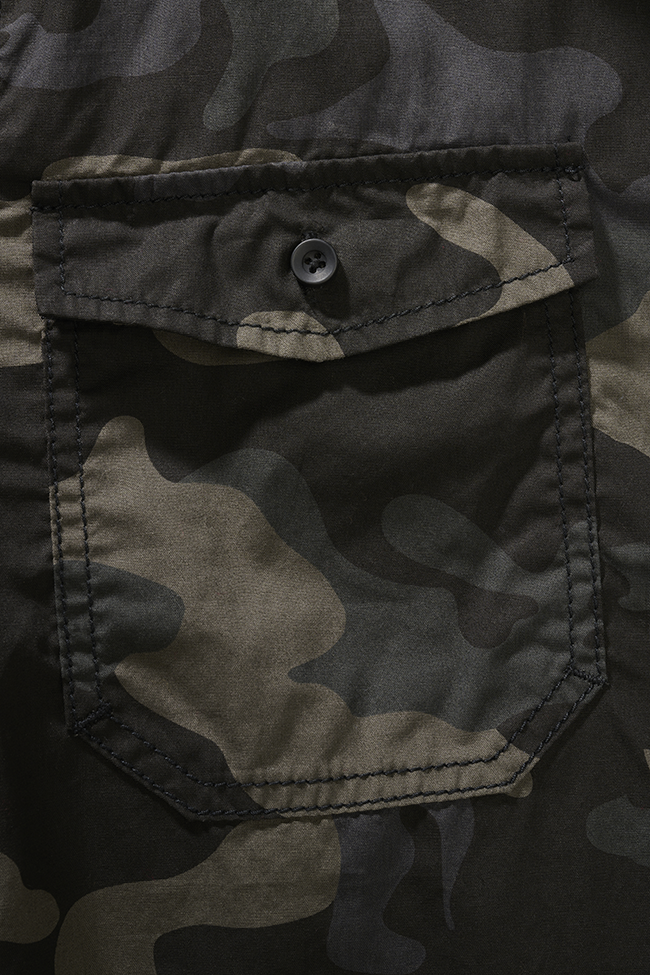 Camasa Roadstar Short Sleeve Dark Camo Brandit - Stil si Durabilitate
