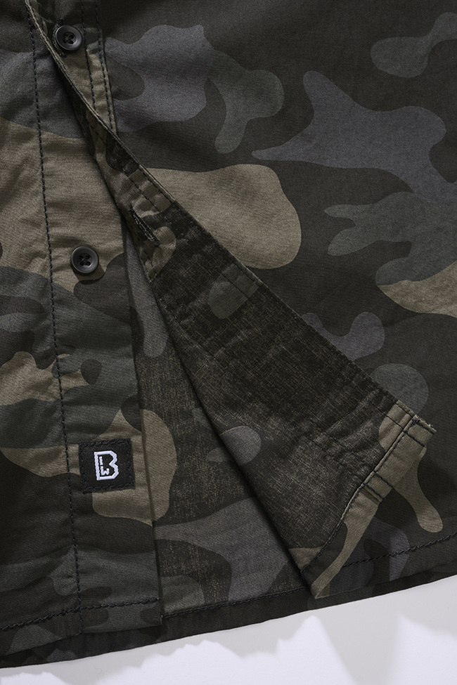 Camasa Roadstar Short Sleeve Dark Camo Brandit - Stil si Durabilitate
