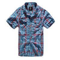 Camasa Roadstar Short Sleeve Red/Blue Brandit - Stil si Durabilitate