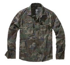 Camasa Slim Fit Long Sleeve Woodland Brandit - Confort Tactic Zilnic