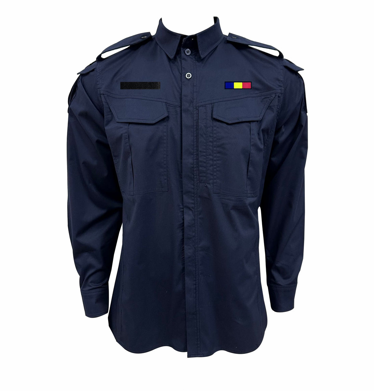 Cămașă tactică bleumarin Elite mânecă lungă - Performanță și Confort