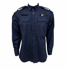 Cămașă tactică bleumarin Elite mânecă lungă - Performanță și Confort
