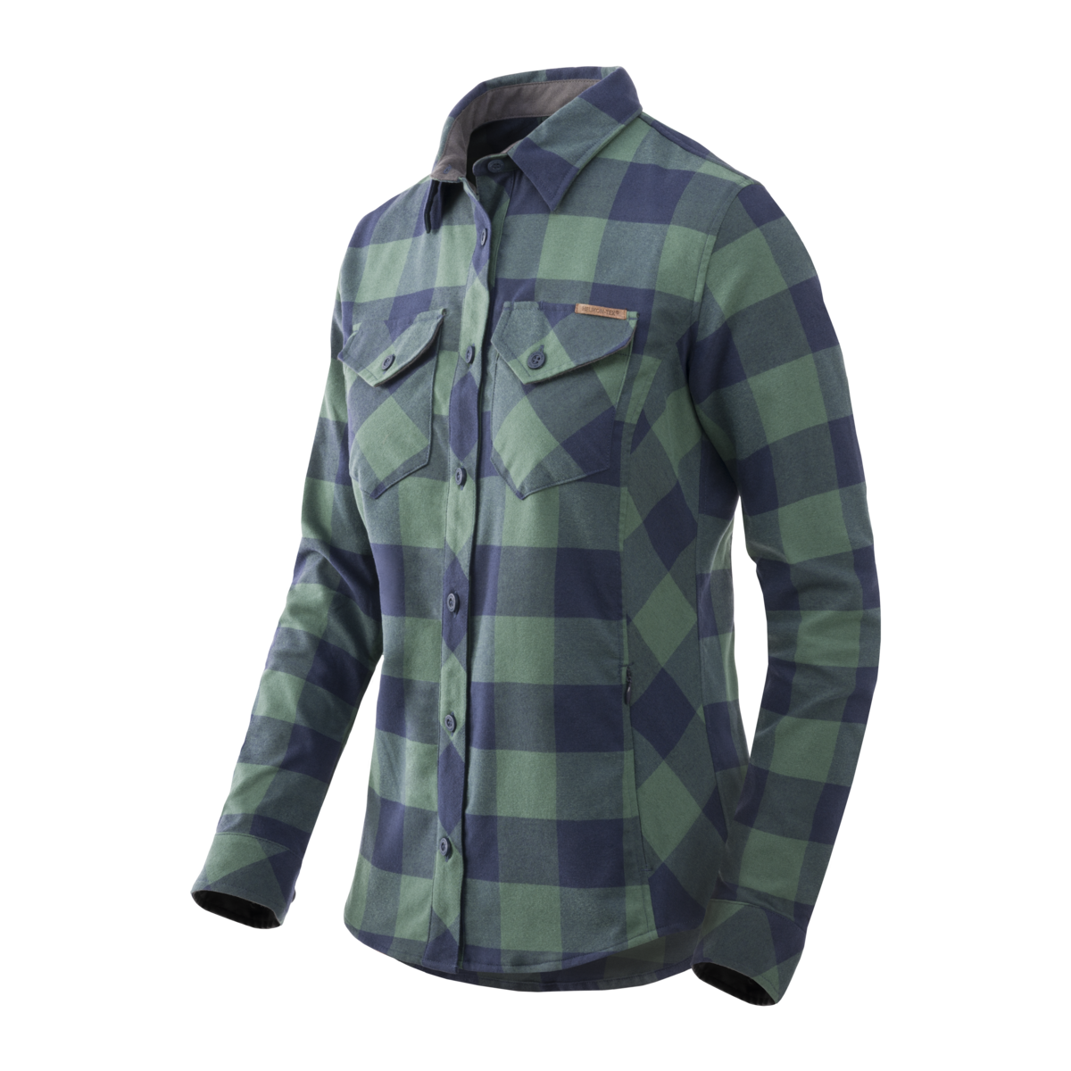 Cămașă Tactica Damă Helikon-Tex Marigold Moss Green Checkered