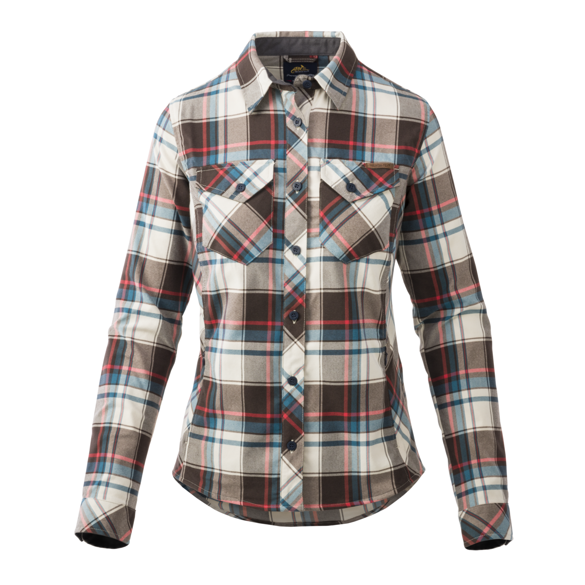 Cămașă Tactica Damă Helikon-Tex Marigold Moss Green Checkered